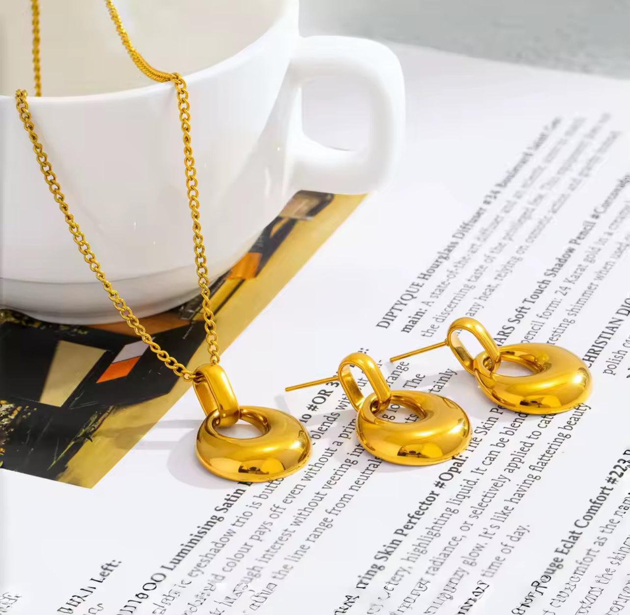 Conjunto Aro Vintage