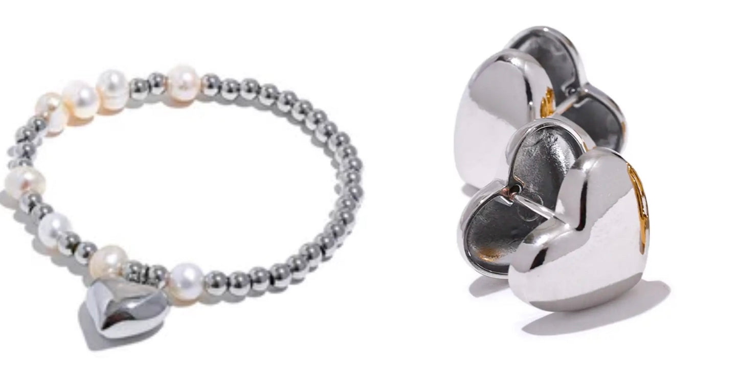 Corazones Doble Cara Set