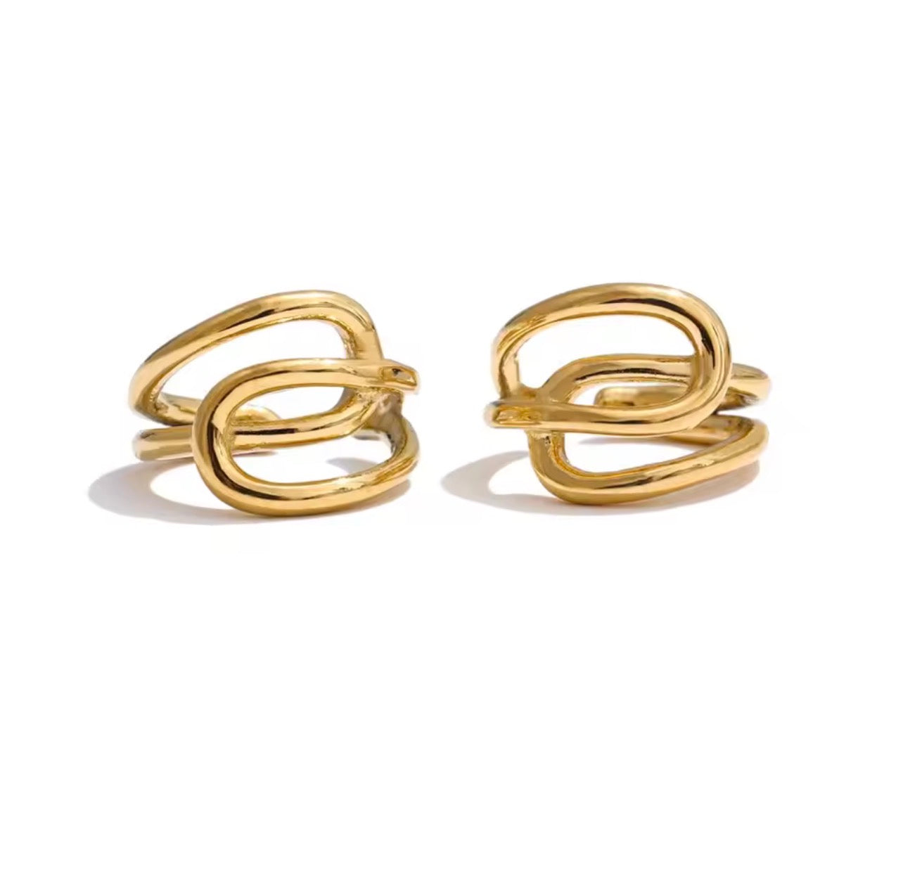Ear Cuff Entrelazado