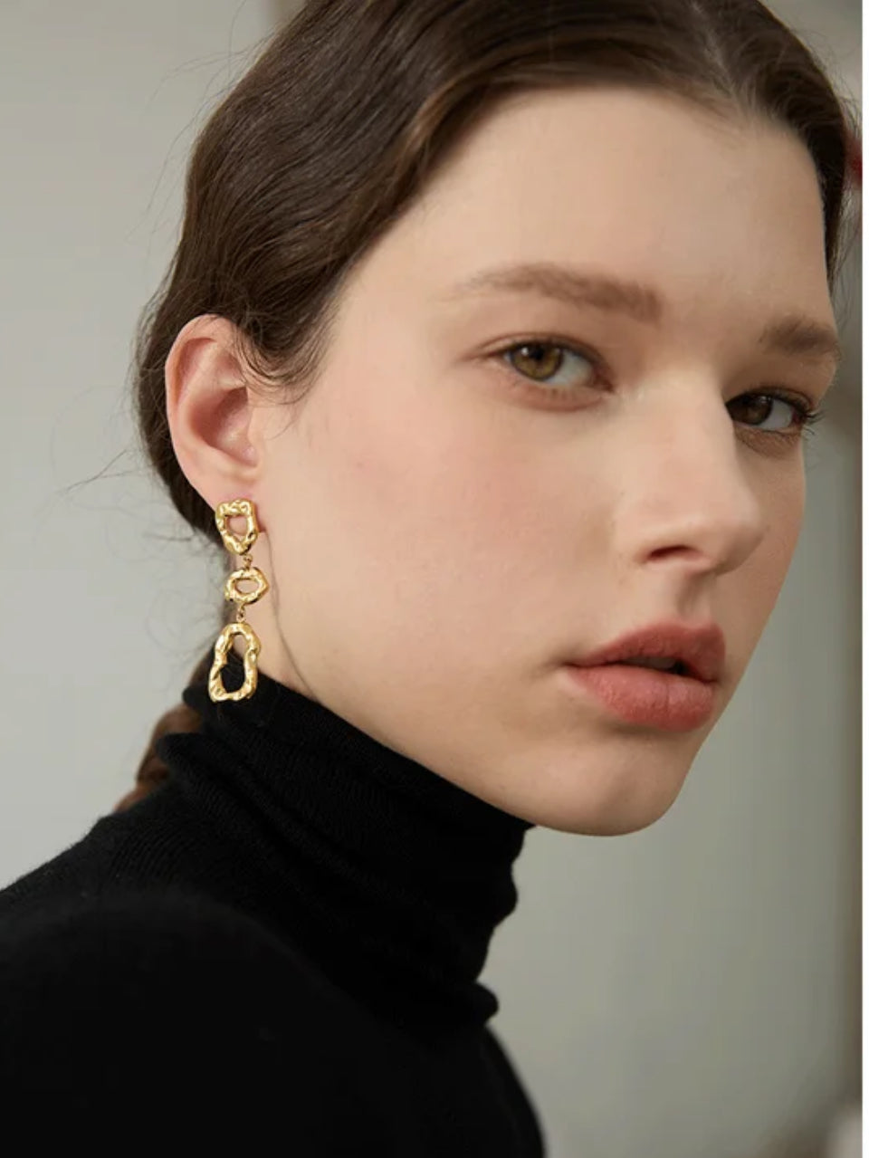 Vintage Geometric Drop Dangle