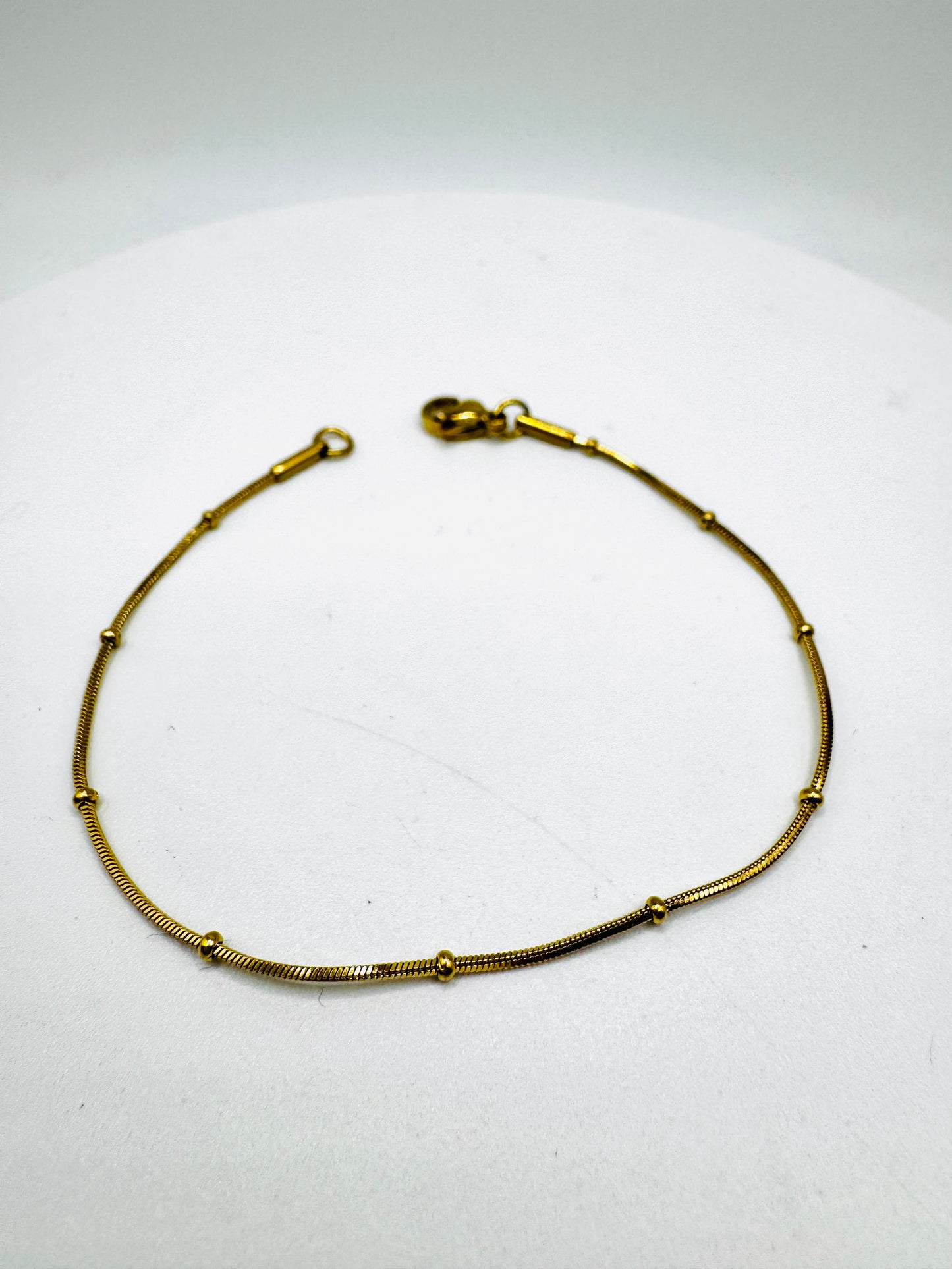 Pulsera Fina Mini Cuentas