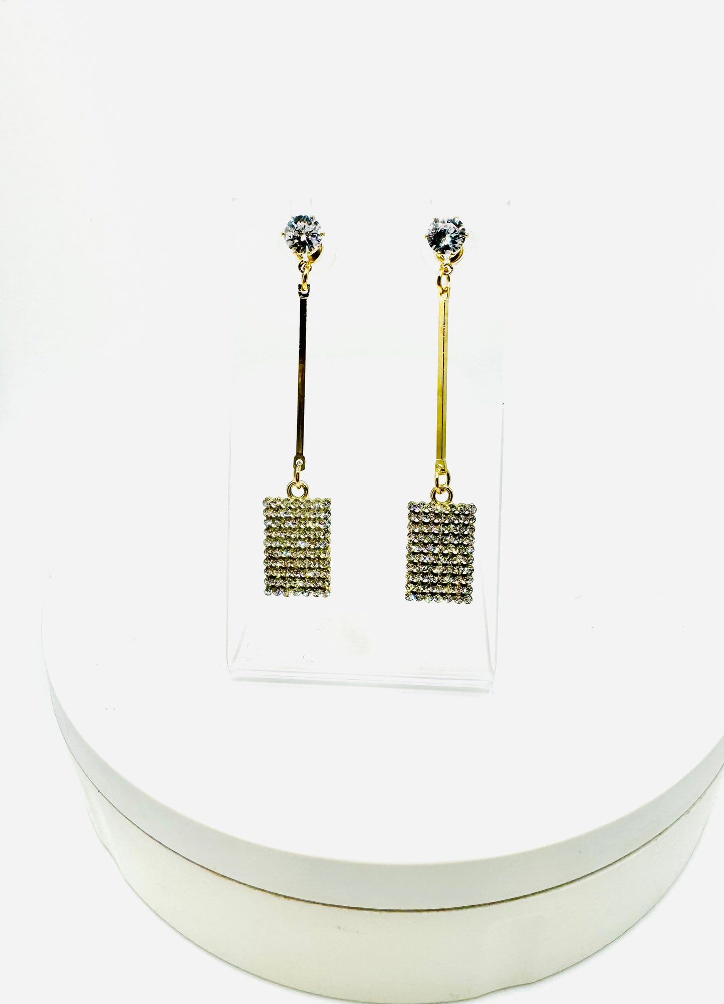 Cuadrados Largos Dorados