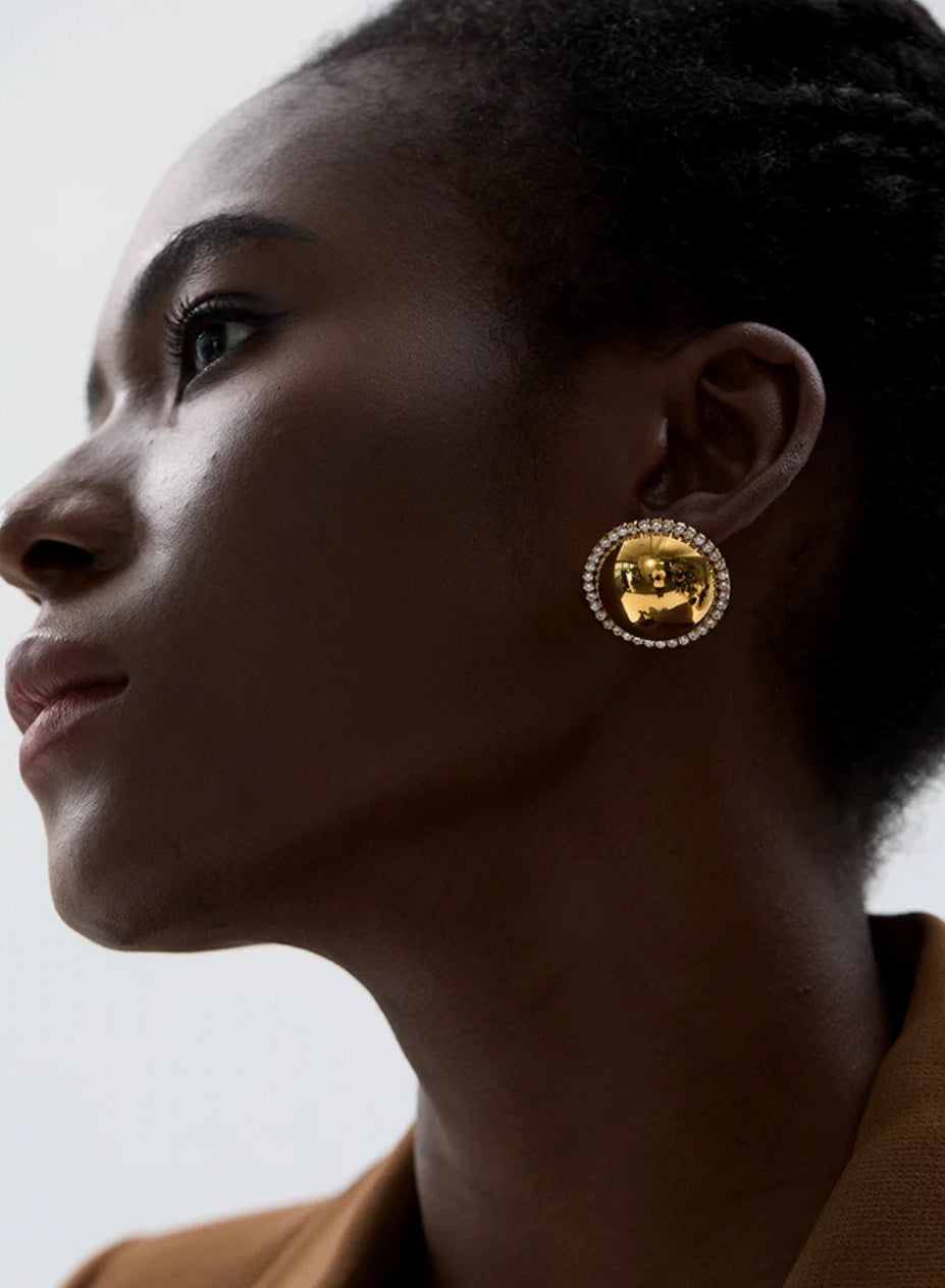 Sparkling World Studs