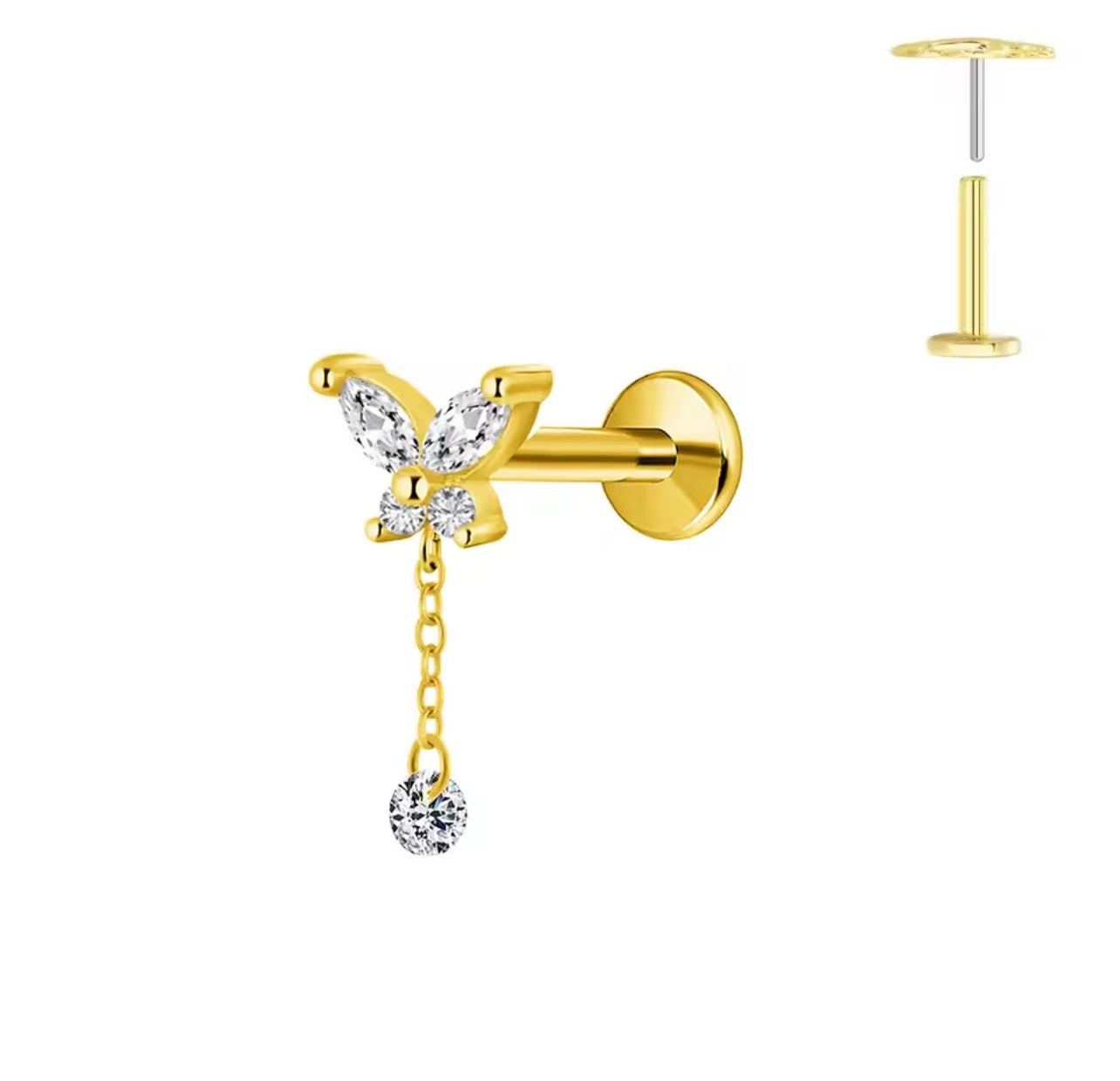 Mariposa gota de Cristal