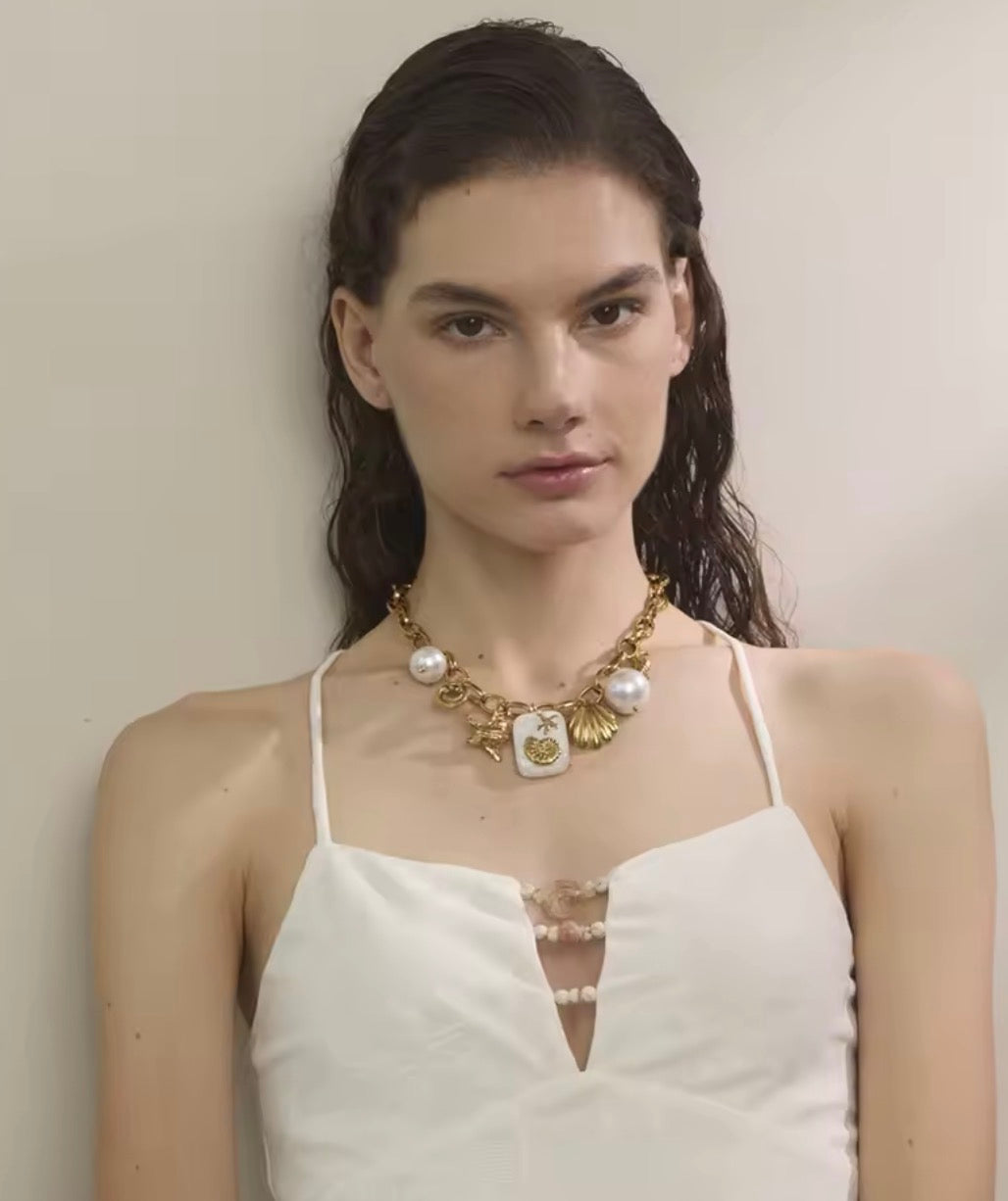 Resin Starfish Necklace