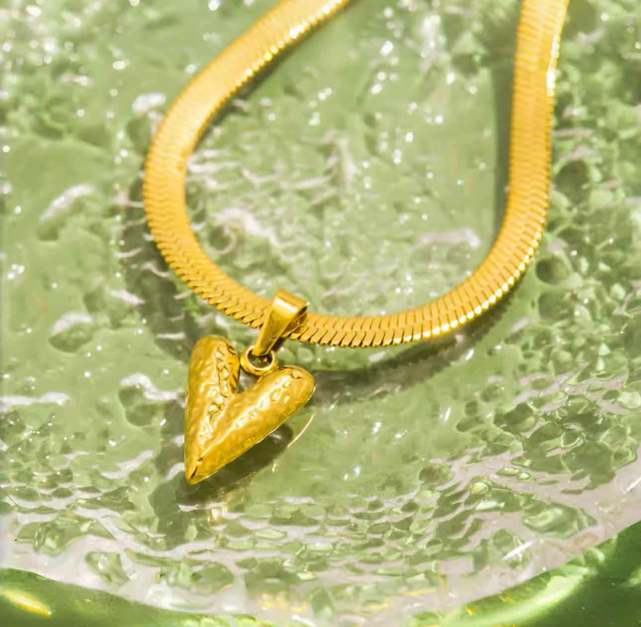 Cadena Serpiente Corazón