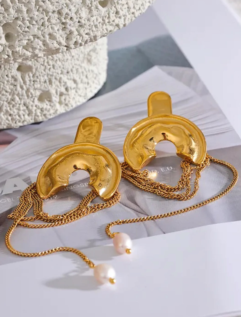 Statement Horseshoe Earrings