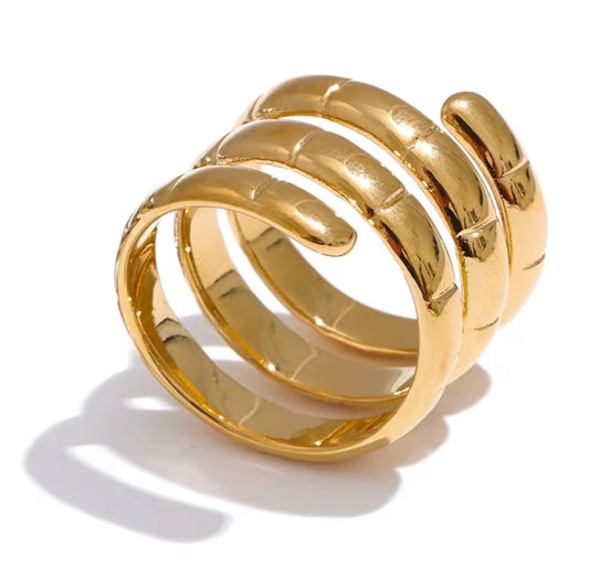 Wrapped Finger Ring