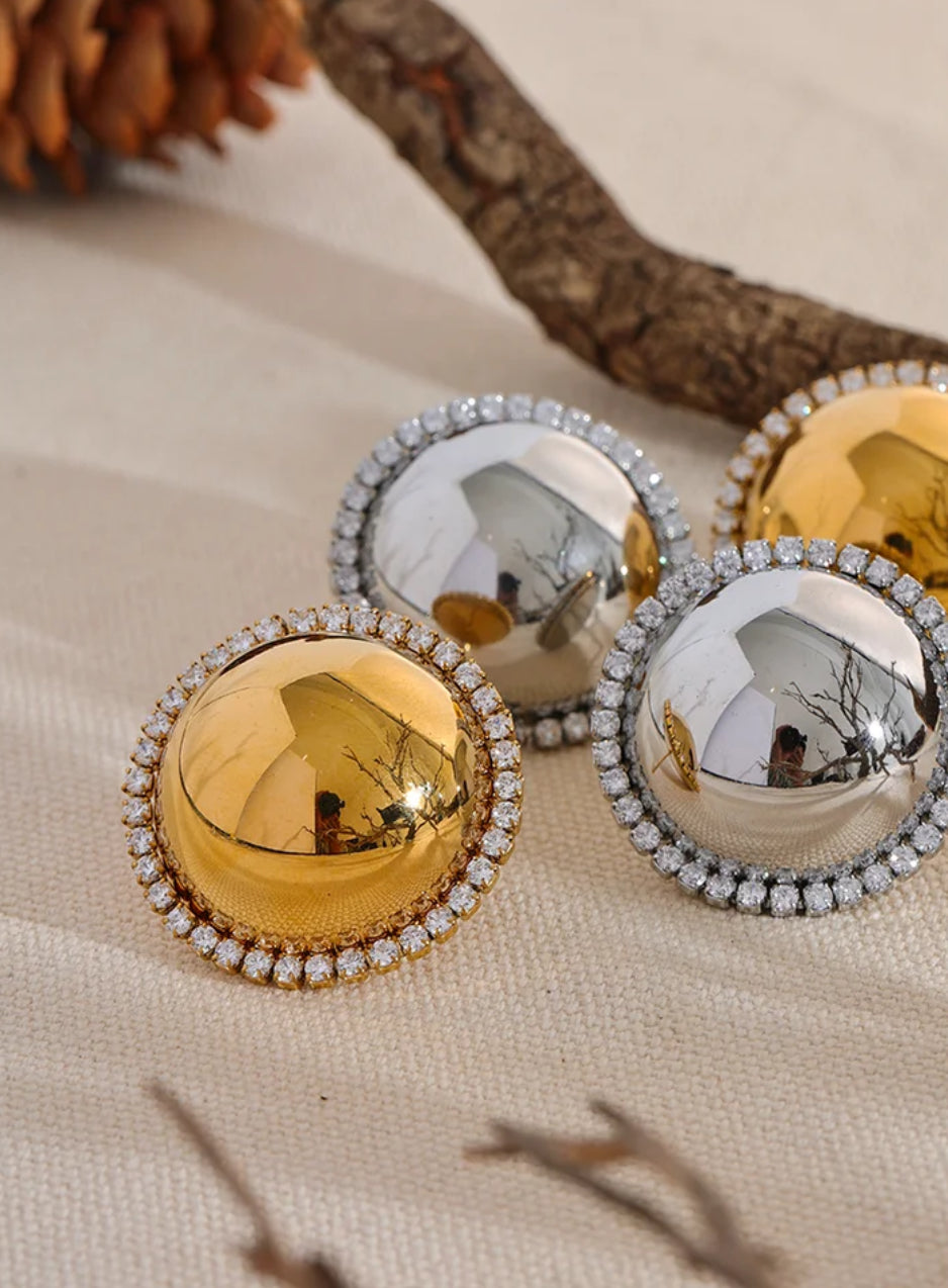 Sparkling World Studs