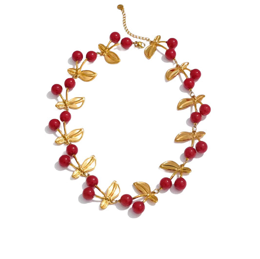 Cherry Charm Necklace