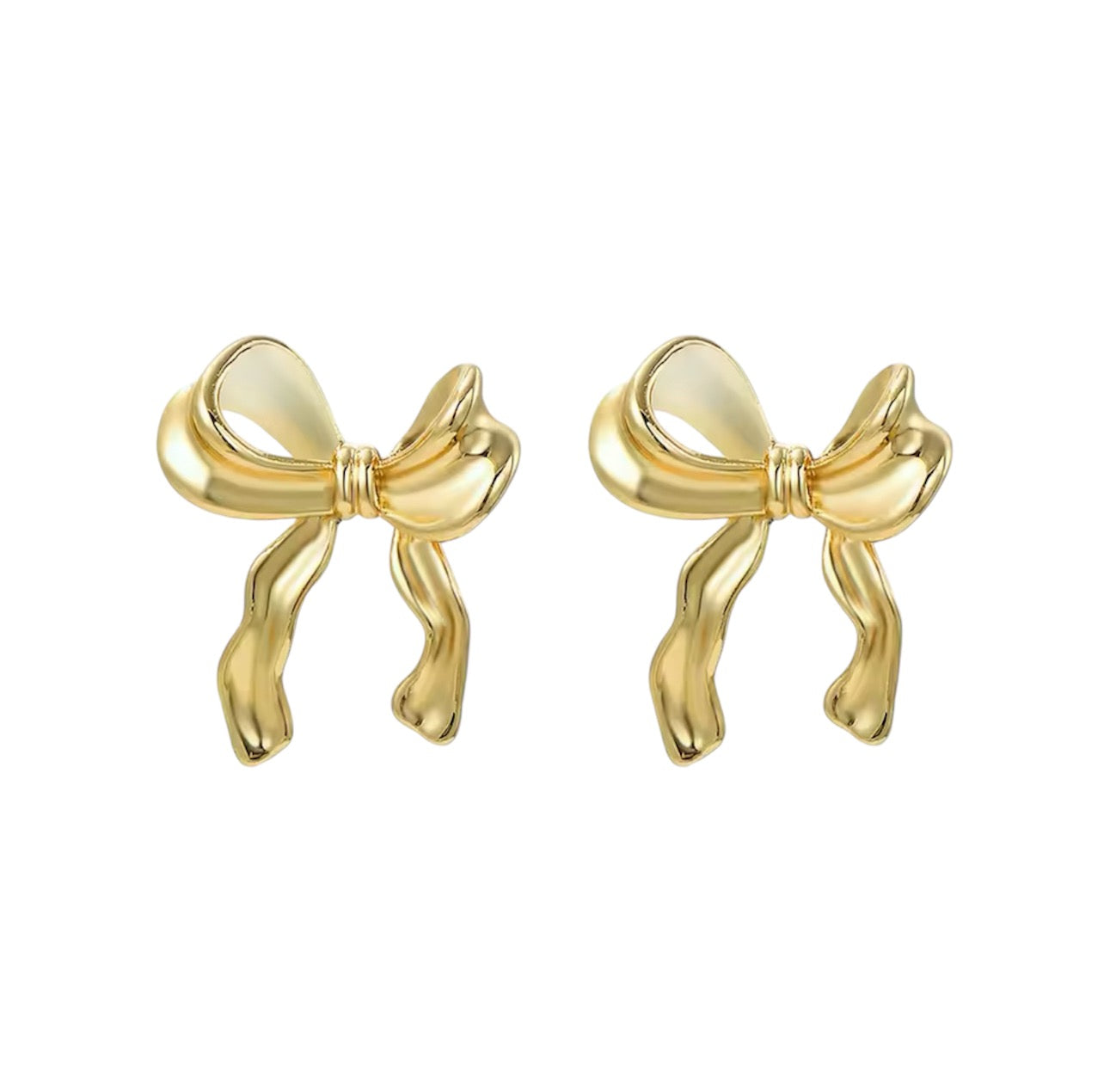 Ribbon Bow Stud