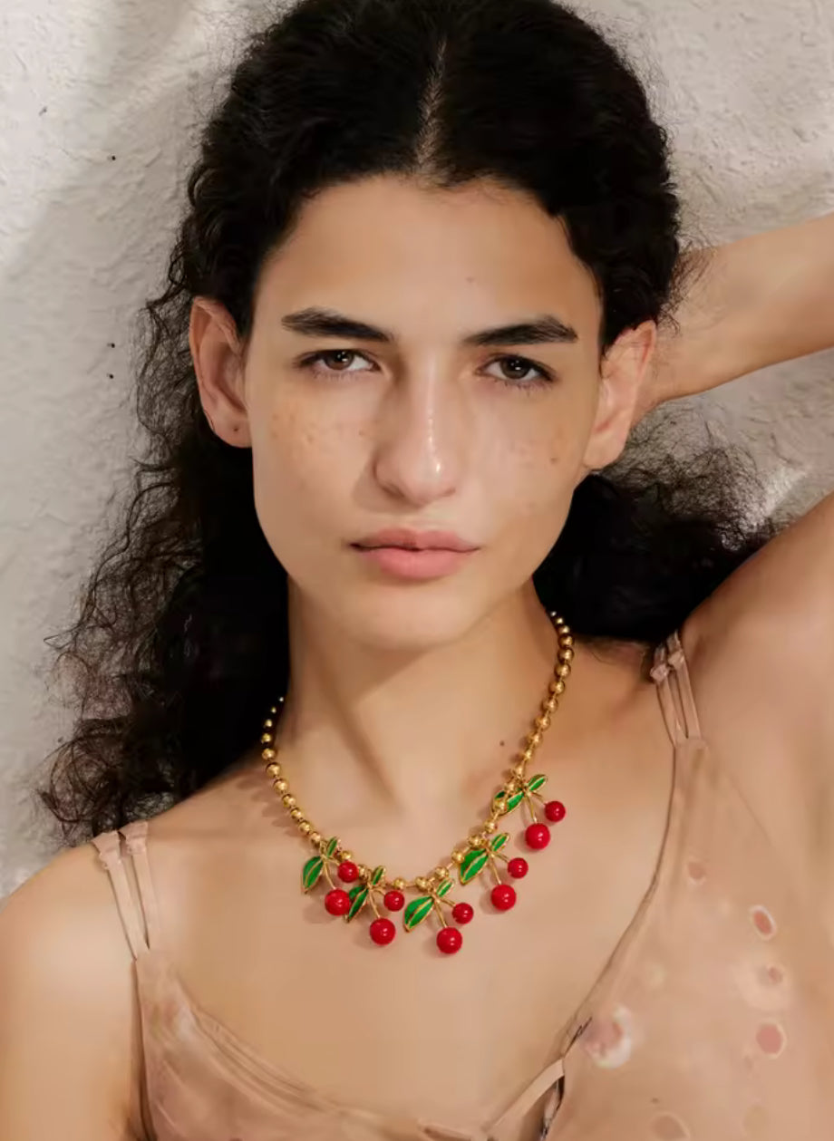 Sweet Cherry Necklace