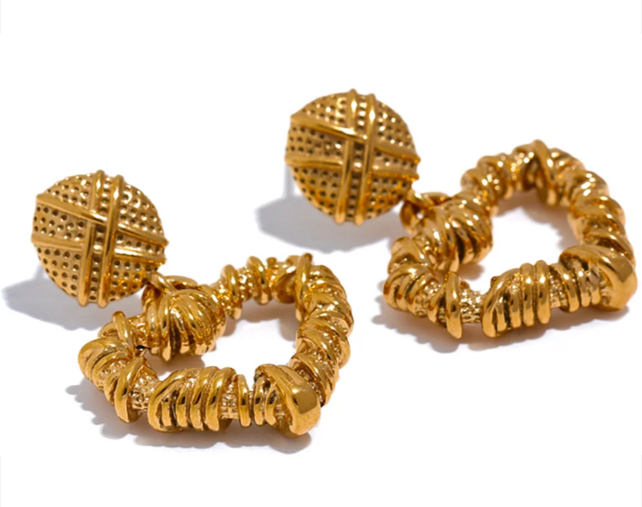 Vintage Hollow Heart