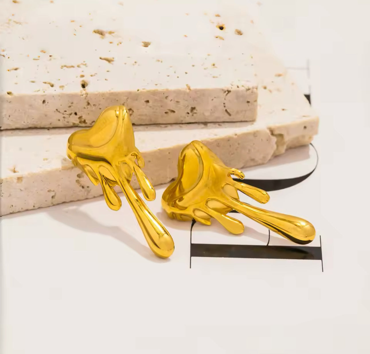 Colgantes Corazon de Lava