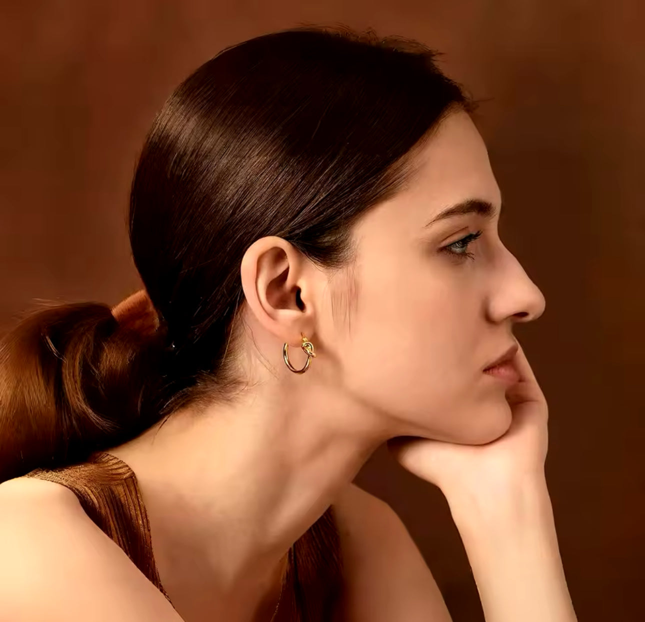 Circular Knotted Hoops