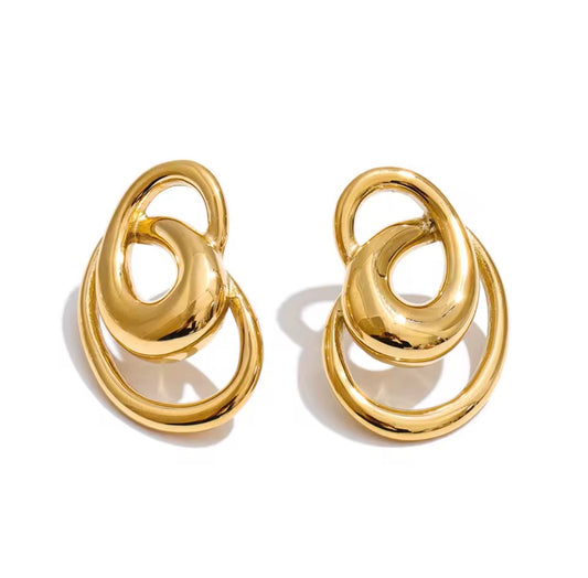 Fancy Gold Pretzel