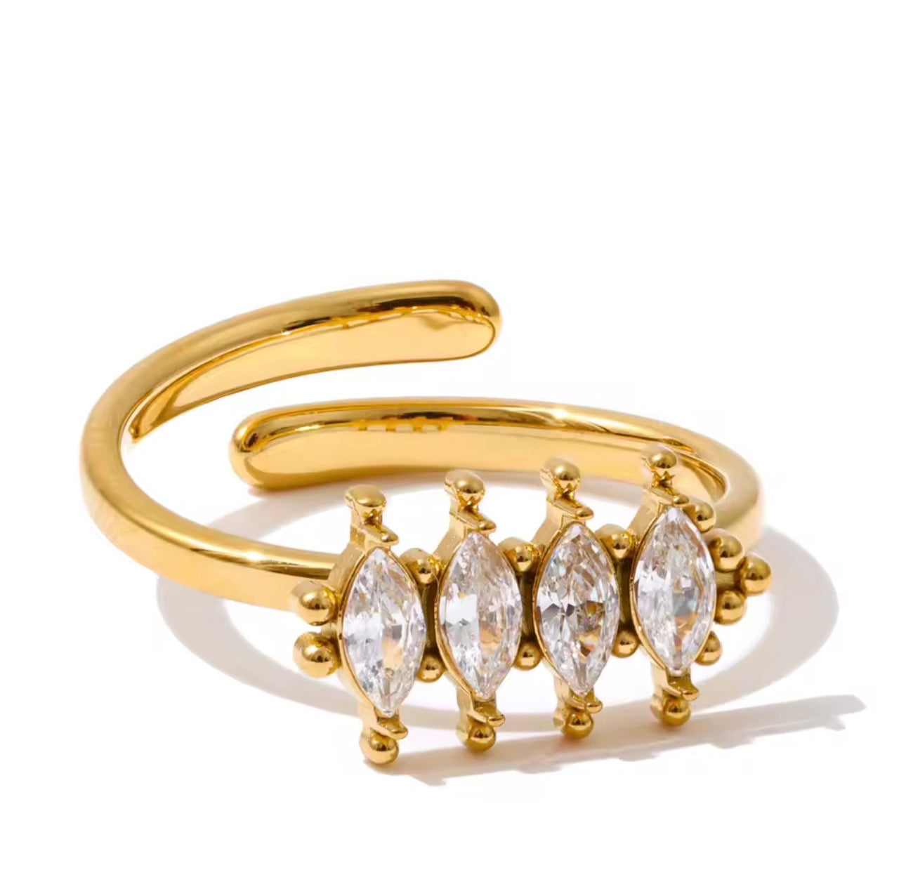 Anillo Ajustable 4 Princesas