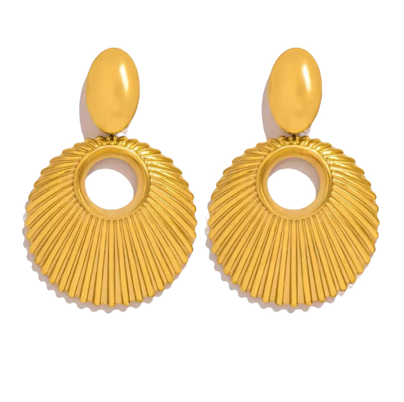 Shell Textured Earrings