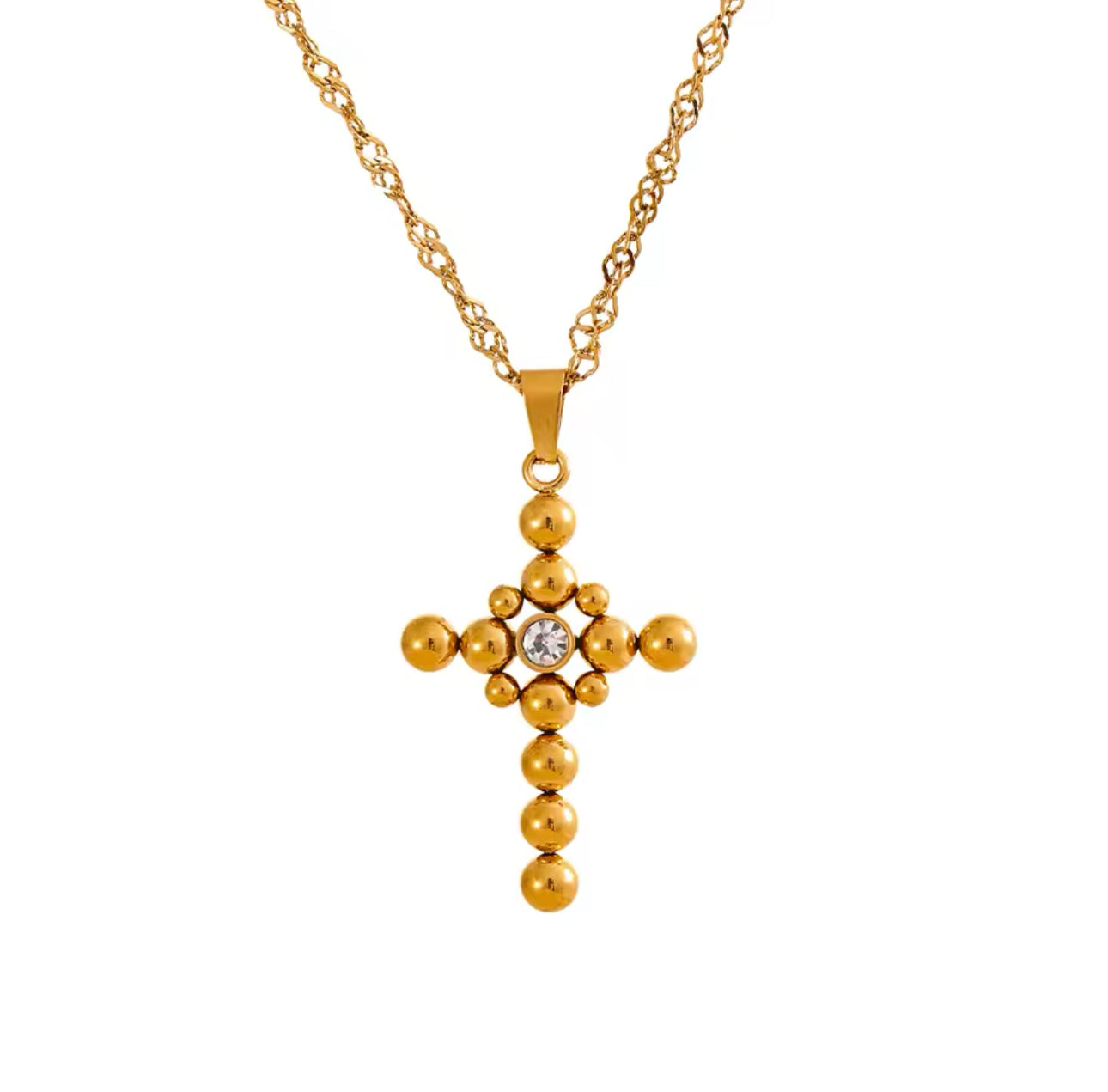 Beaded Cross