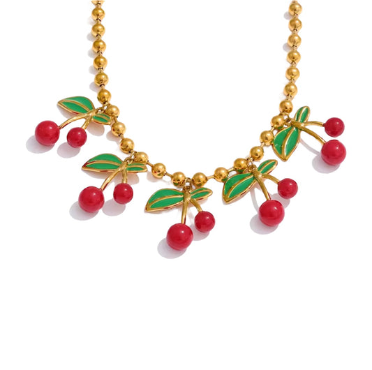 Sweet Cherry Necklace