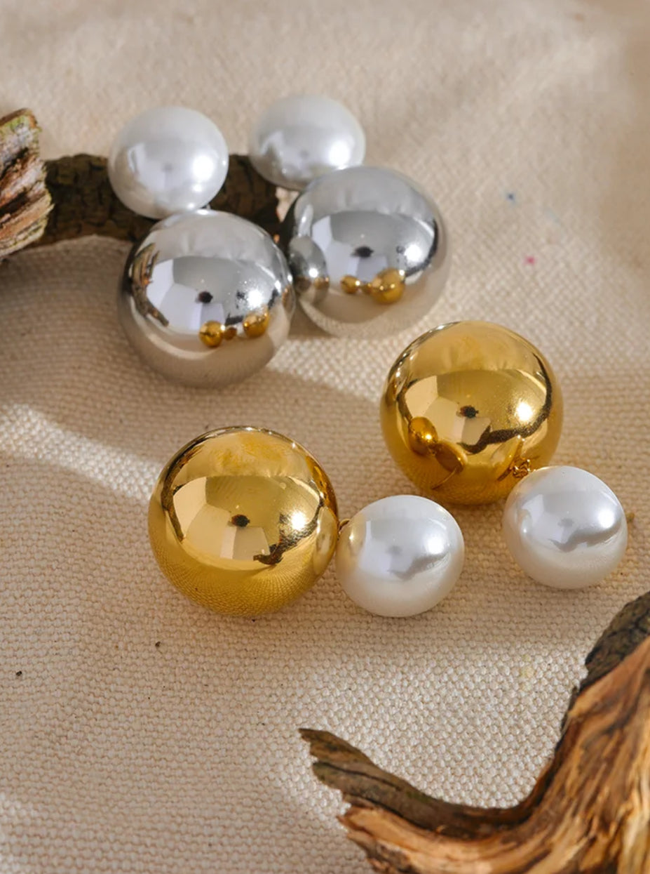 Round Half Pearls