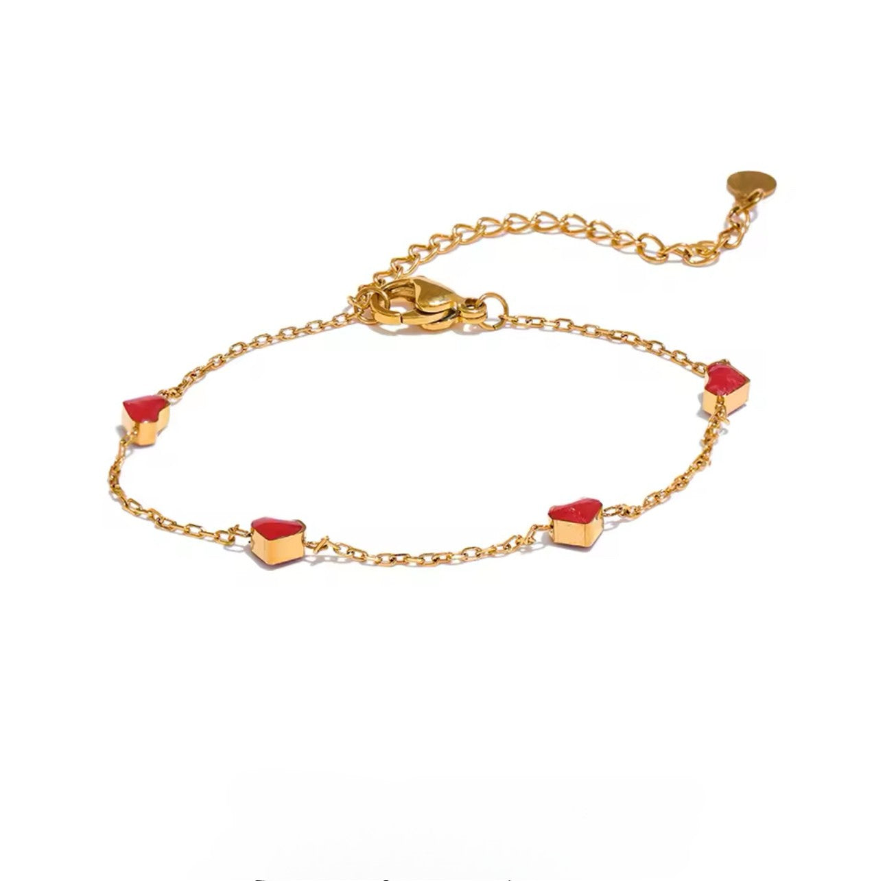 Pulsera Corazones Delicados