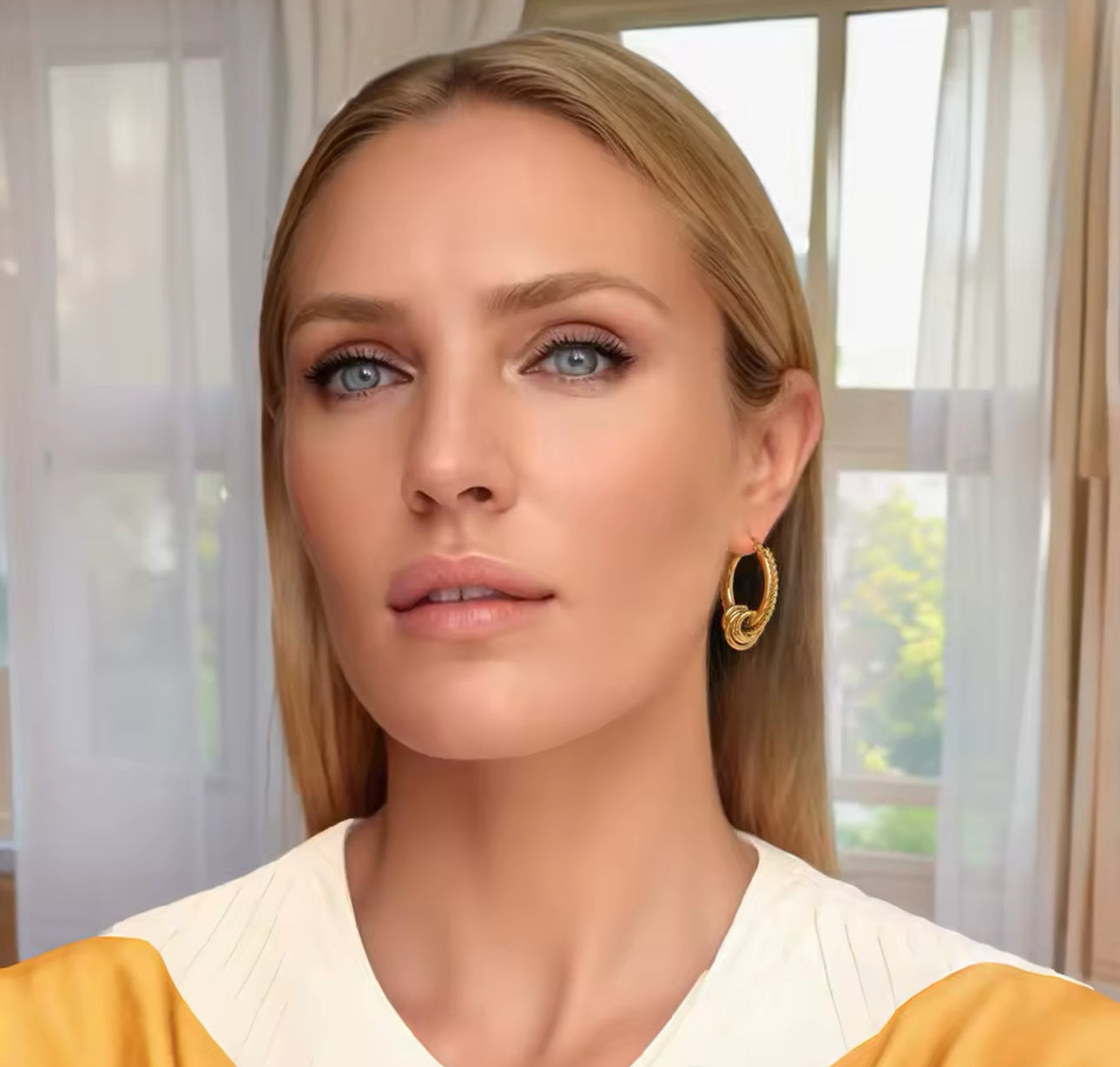 Aretes Circulares Multicapa