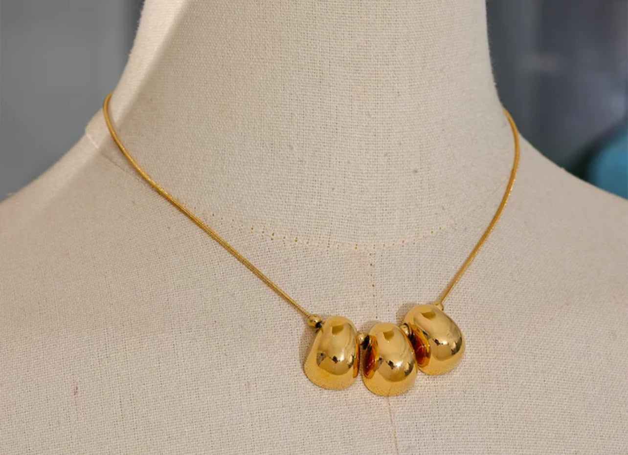 Triple Geometric Pendants