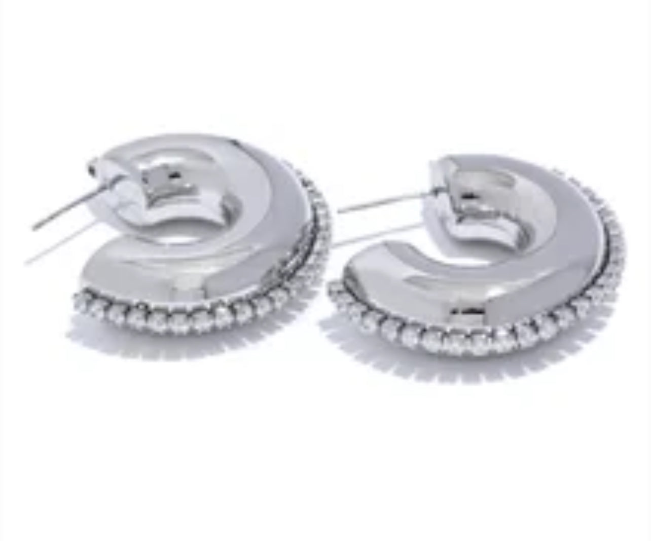 Glam Chunky C - Hoop