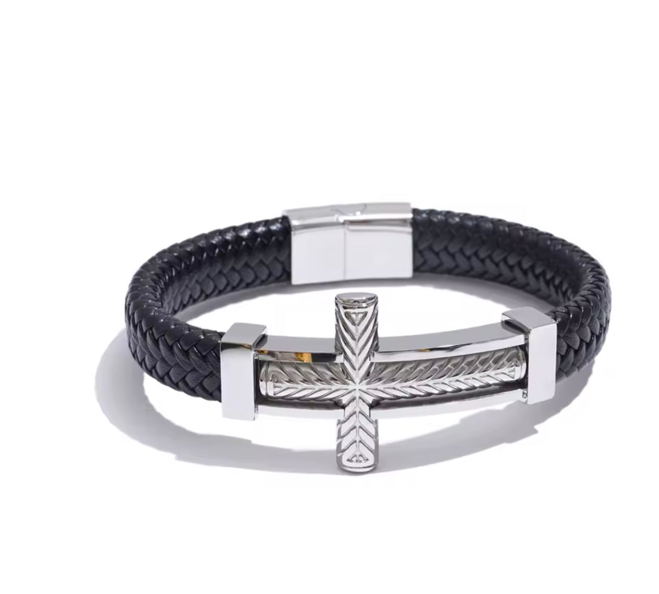 Pulsera Cruz de Lujo