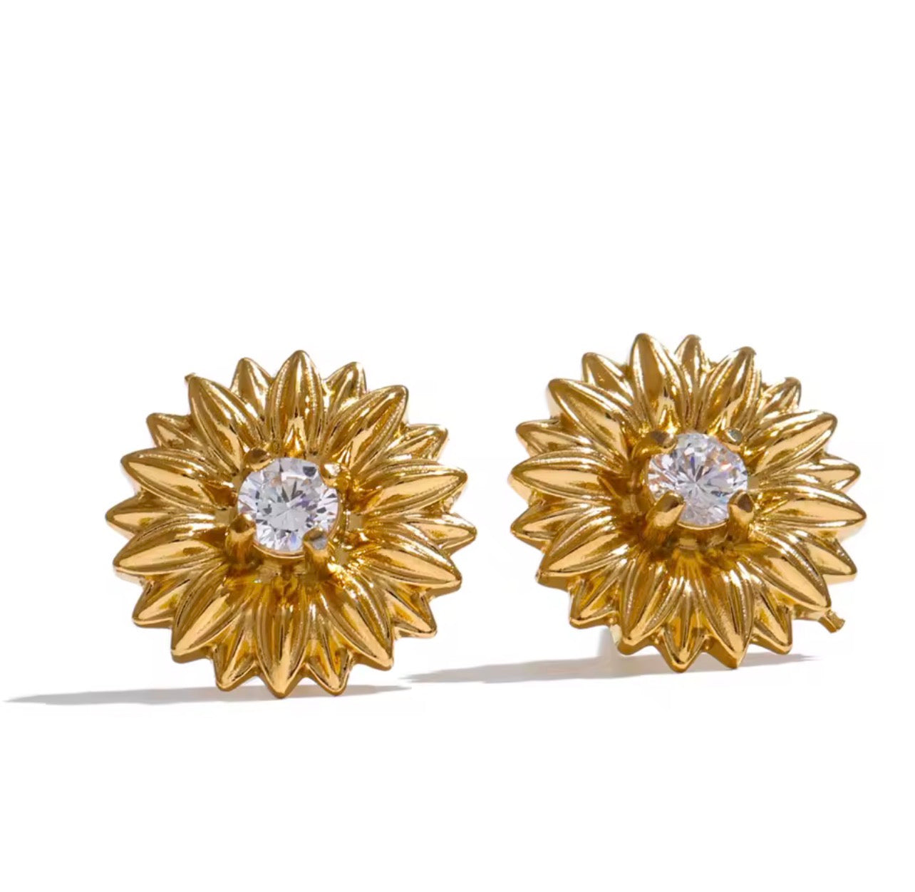 Daisy Crystal Studs
