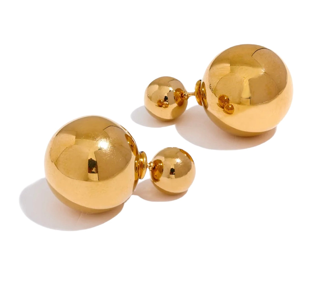 Round Beads Studs