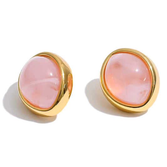 Pink Candy Studs